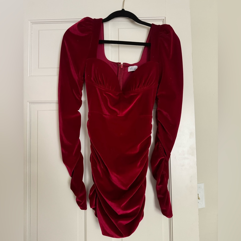 Oh Polly Red Mini Dress - Picture 2 of 4